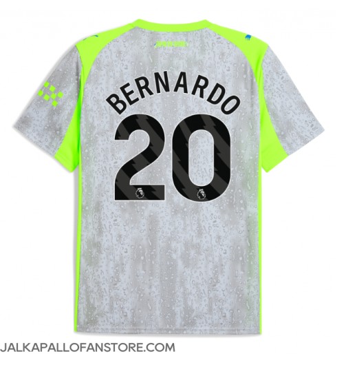 Manchester City Bernardo Silva #20 Kolmaspaita 2025-26 Lyhythihainen Manchester City Bernardo Silva #20 Kolmaspaita 2025-26 Lyhythihainen